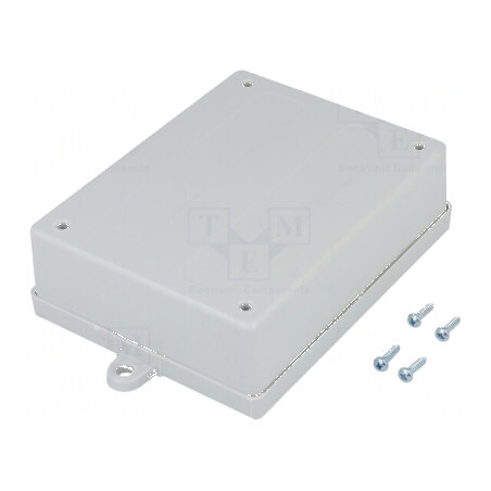 Carcasă universală 100mm x 132mm x 39mm cu lame de fixare | Electronic-mag.ro | Componente Electronice