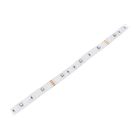 Bandă LED RGB 3535 12V 30 LED/m 10mm PCB alb IP20 6W/m | Electronic-mag.ro | Componente Electronice