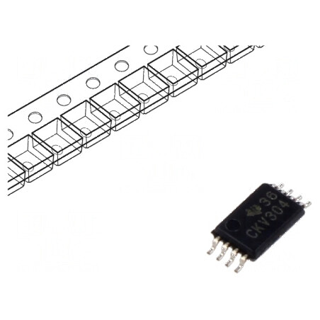 Circuit periferic clock buffer TSSOP8 2,3÷3,6VDC 1 canal | Electronic-mag.ro | Componente Electronice