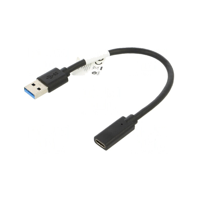 Cablu adaptor USB 3.1 A la C 0,15m nichelat | Electronic-mag.ro | Componente Electronice Cablu adaptor USB 3.1 A la C 0,15m nichelat | Electronic-mag.ro | Componente Electronice