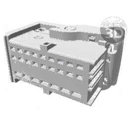 Protecție mufă MCP 1.5K/MCP 2.8 mamă PIN 25 neagră | Electronic-mag.ro | Componente Electronice