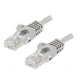 Cablul de rețea U/UTP 5e CCA gri 10m RJ45 | Electronic-mag.ro | Componente Electronice