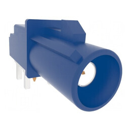 Conector FAKRA soclu tată pentru PCB THT 50Ω 6GHz 65-165°C | Electronic-mag.ro | Componente Electronice