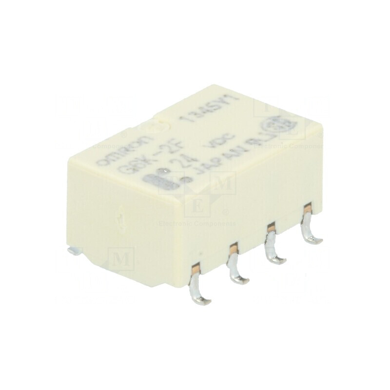Releu electromagnetic DPDT 24VDC 1A | Electronic-mag.ro | Componente Electronice