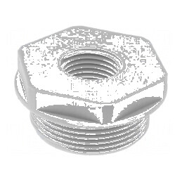 Reducție filet M16 poliamidă pentru presgarnituri | Electronic-mag.ro | Componente Electronice