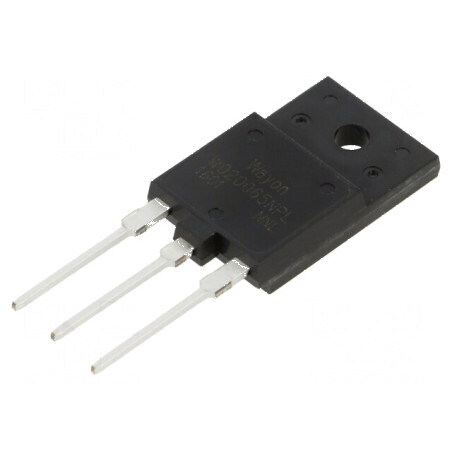 Diodă Schottky SiC THT 650V 20A TO3PF | Electronic-mag.ro | Componente Electronice