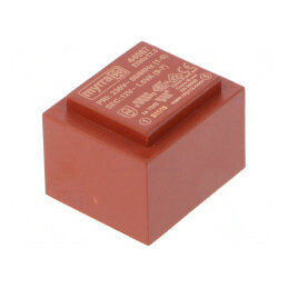Transformator încapsulat 1,5VA 230VAC 12V 125mA pentru PCB | Electronic-mag.ro | Componente Electronice