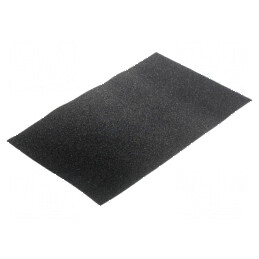 Burete electroconductor ESD 555mm x 355mm x 3mm negru | Electronic-mag.ro | Componente Electronice
