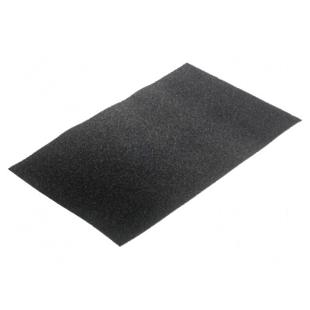 Burete electroconductor ESD 555mm x 355mm x 3mm negru | Electronic-mag.ro | Componente Electronice