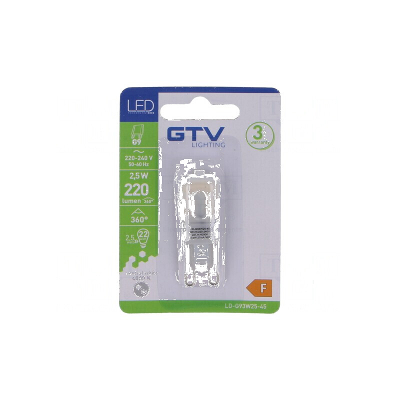 Lampă LED G9 2,5W 4000K 220lm 230VAC 360° | Electronic-mag.ro | Componente Electronice Lampă LED G9 2,5W 4000K 220lm 230VAC 360° | Electronic-mag.ro | Componente Electronice