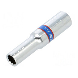 Cap tubular 1/4" cu 12 puncte, lungime manșon 50mm | Electronic-mag.ro | Componente Electronice