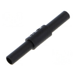 Adaptor 36A negru cu izolație și contacte din alamă | Electronic-mag.ro | Componente Electronice