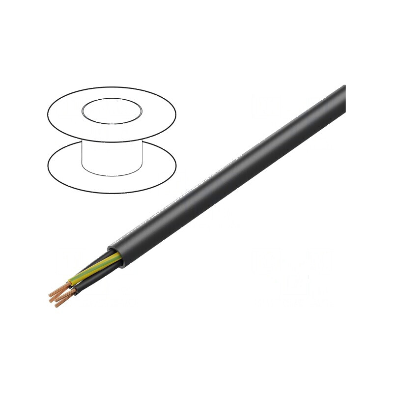 Cablu de alimentare POWER 1000-YFR 7G1mm2 litat Cu PVC negru 600V, 1000V | Electronic-mag.ro | Componente Electronice Cablu de alimentare POWER 1000-YFR 7G1mm2 litat Cu PVC negru 600V, 1000V | Electronic-mag.ro | Componente Electronice