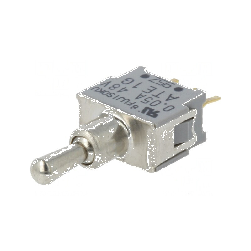 Comutator basculant Poz 3 SP3T ON-OFF-ON 0,05A 48VAC | Electronic-mag.ro | Componente Electronice Comutator basculant Poz 3 SP3T ON-OFF-ON 0,05A 48VAC | Electronic-mag.ro | Componente Electronice