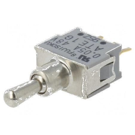 Comutator basculant Poz 3 SP3T ON-OFF-ON 0,05A 48VAC | Electronic-mag.ro | Componente Electronice