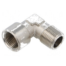 Fiting filetat din alamă nichelată, max. 10bar | Electronic-mag.ro | Componente Electronice