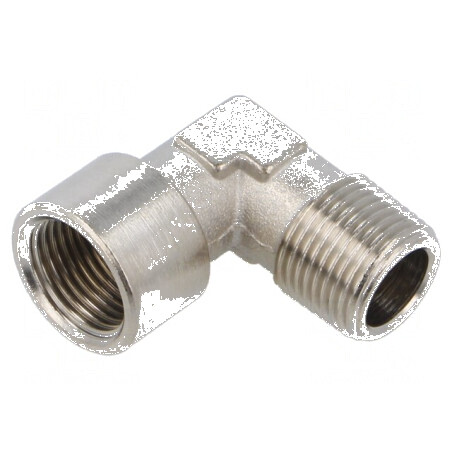 Fiting filetat din alamă nichelată, max. 10bar | Electronic-mag.ro | Componente Electronice