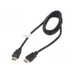 Cablu HDMI 1.4 PVC 1.8m negru | Electronic-mag.ro | Componente Electronice
