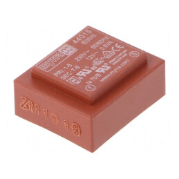 Transformator încapsulat 0,6VA 230VAC 12V 50mA pentru PCB | Electronic-mag.ro | Componente Electronice