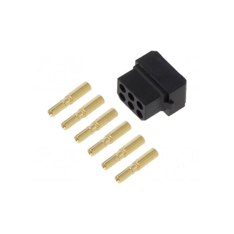 Conector cablu-cablu/PCB mufă mamă PIN 6 Datamate L-Tek 800V | Electronic-mag.ro | Componente Electronice Conector cablu-cablu/PCB mufă mamă PIN 6 Datamate L-Tek 800V | Electronic-mag.ro | Componente Electronice