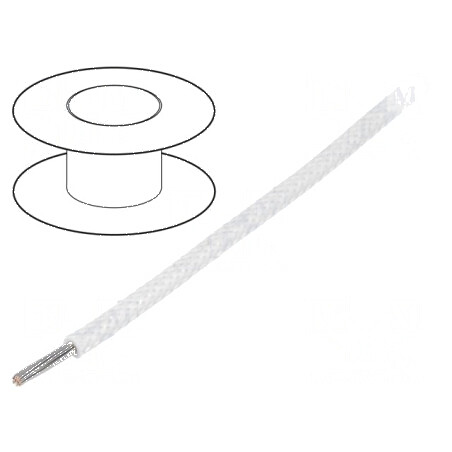 Cablu ÖLFLEX® HEAT 180 SiF/GL 1x6mm2 cu silicon alb | Electronic-mag.ro | Componente Electronice