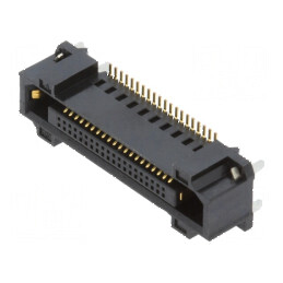 Conector PCB-PCB mamă 40 pini 0,8mm H: 6,7mm FX18 aurit SMT | Electronic-mag.ro | Componente Electronice