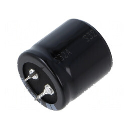 Condensator electrolitic SNAP-IN 220uF 400VDC Ø30x30mm ±20% | Electronic-mag.ro | Componente Electronice
