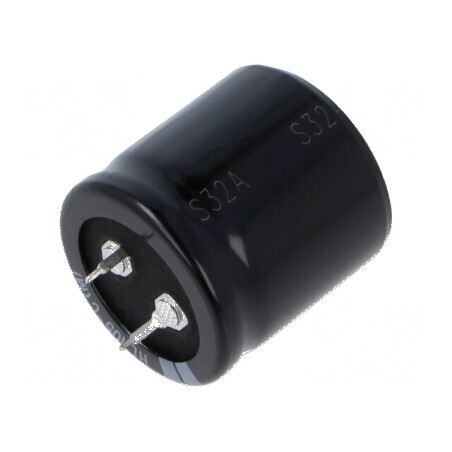 Condensator electrolitic SNAP-IN 220uF 400VDC Ø30x30mm ±20% | Electronic-mag.ro | Componente Electronice
