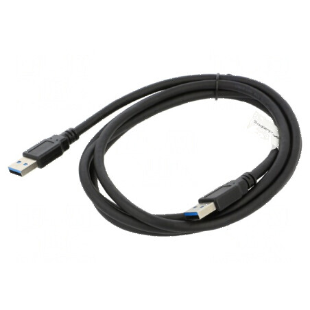 Cablu USB 3.0 A-A nichelat 1,8m PVC | Electronic-mag.ro | Componente Electronice