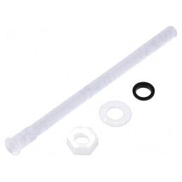 Tub LED rotund Ø5mm convex IP67 | Electronic-mag.ro | Componente Electronice
