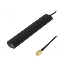 Antenă WiFi 2dBi 3m pentru cablu-bandă 50Ω f: 2400-2483,5MHz | Electronic-mag.ro | Componente Electronice