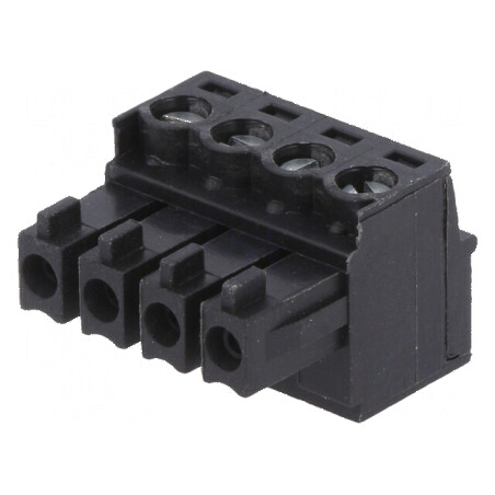 Regletă de conexiuni deconectabilă 4 piste 3,81mm drept mufă | Electronic-mag.ro | Componente Electronice
