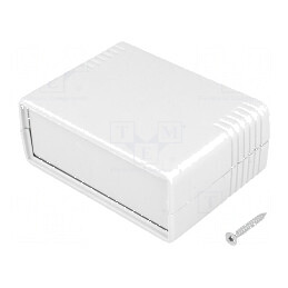 Carcasă ABS gri cu panou 89mm X 64mm Y 36mm Z | Electronic-mag.ro | Componente Electronice