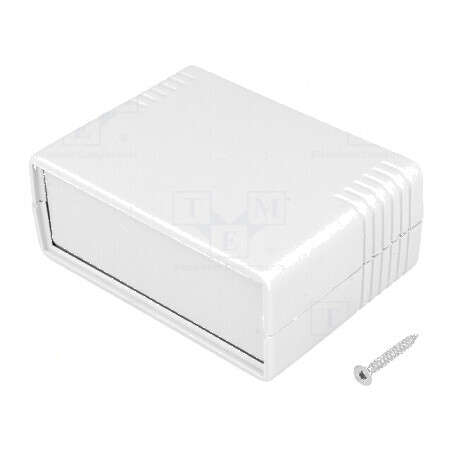 Carcasă ABS gri cu panou 89mm X 64mm Y 36mm Z | Electronic-mag.ro | Componente Electronice