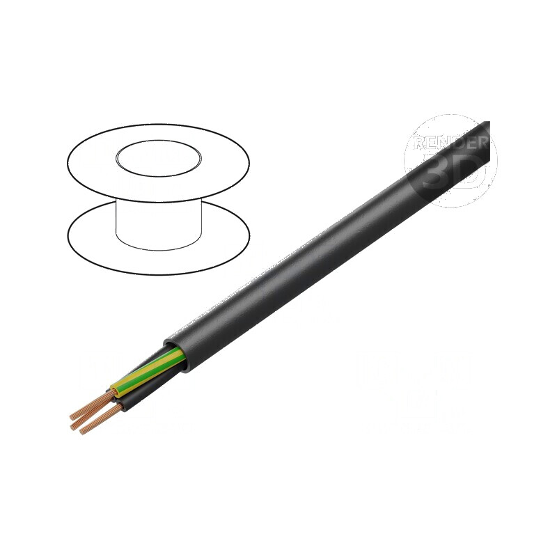 Cablu POWER 1000-YFR 3G2,5mm2 PVC negru 600V 1000V | Electronic-mag.ro | Componente Electronice Cablu POWER 1000-YFR 3G2,5mm2 PVC negru 600V 1000V | Electronic-mag.ro | Componente Electronice