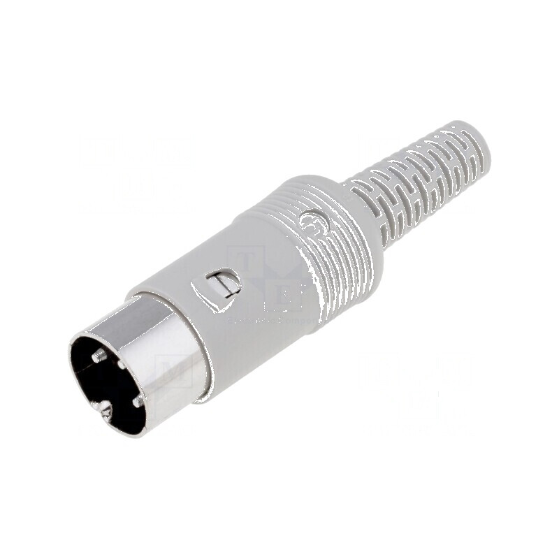 Conector DIN mufă tată 3 pini 180° cablu drept | Electronic-mag.ro | Componente Electronice Conector DIN mufă tată 3 pini 180° cablu drept | Electronic-mag.ro | Componente Electronice