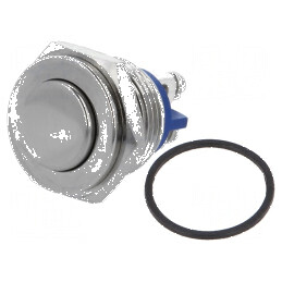 Comutator anti-vandalism SPST-NO 2A/36VDC IP65 Ø16mm | Electronic-mag.ro | Componente Electronice
