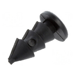 Opritor gumă neagră 10buc Alfa Romeo Fiat Lancia 24,7mm | Electronic-mag.ro | Componente Electronice