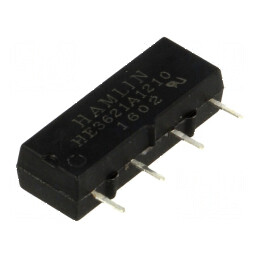 Releu senzor reed SPST-NO 12VDC 500mA 200VDC 10W | Electronic-mag.ro | Componente Electronice