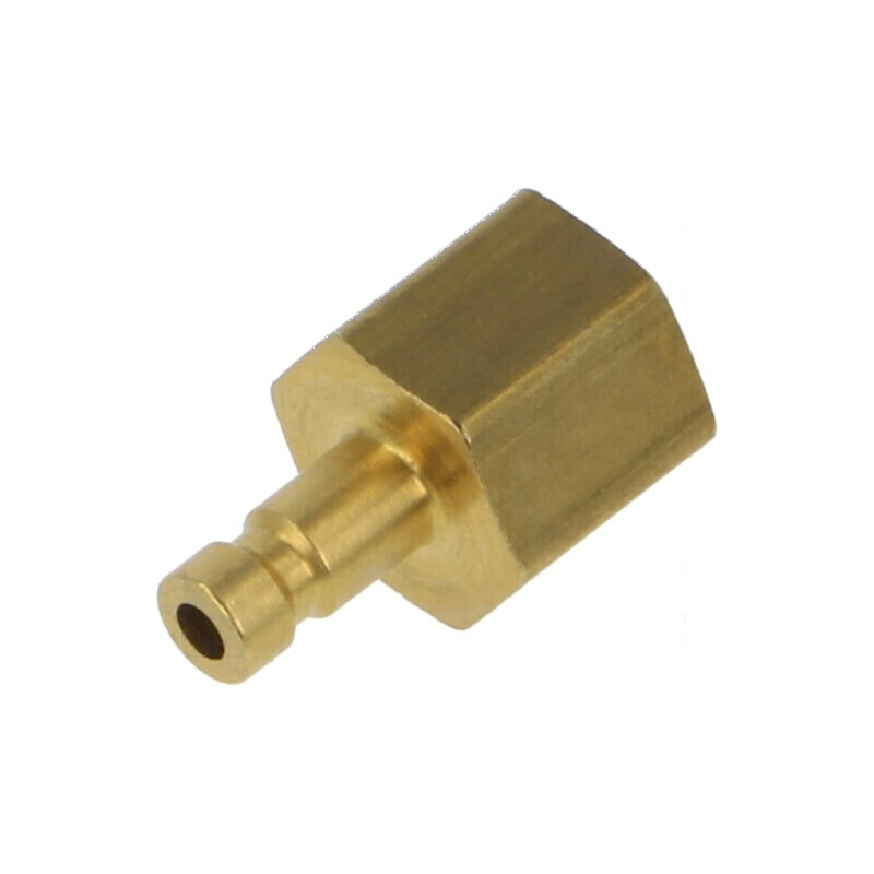 Conector ştuţ alamă G 1/8 interior 0÷35bar NW 2,7 | Electronic-mag.ro | Componente Electronice