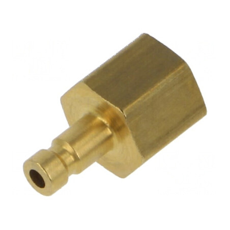 Conector ştuţ alamă G 1/8 interior 0÷35bar NW 2,7 | Electronic-mag.ro | Componente Electronice