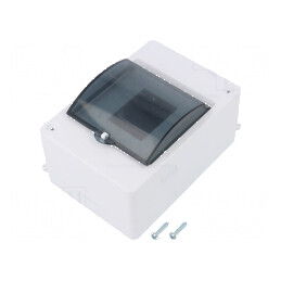 Carcasă modulară IP20 albă 4 400V | Electronic-mag.ro | Componente Electronice