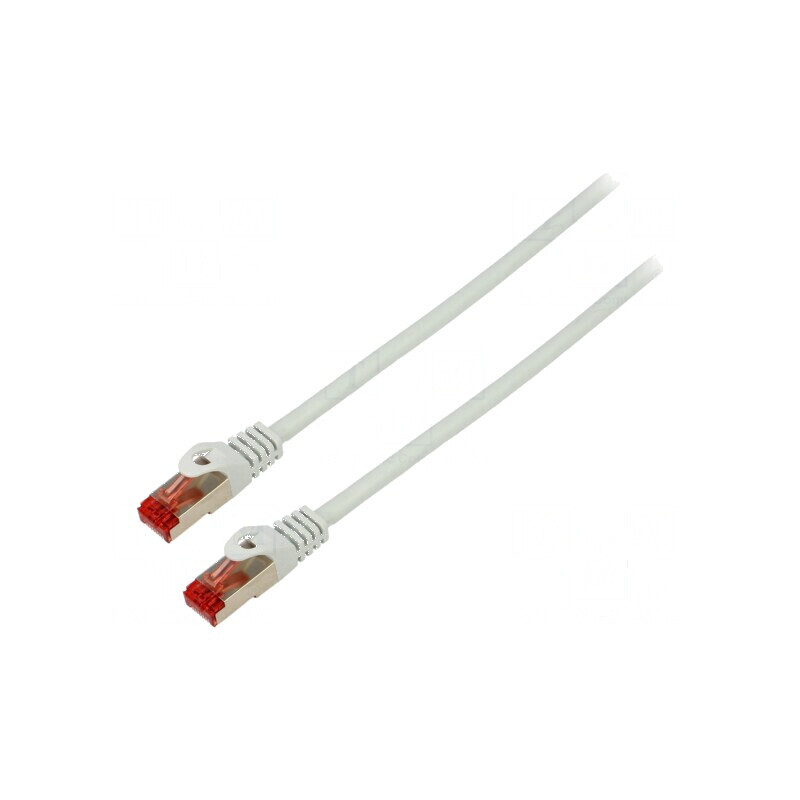 Cablul Patch S/FTP 6 litat LSZH gri 3m 26AWG | Electronic-mag.ro | Componente Electronice Cablul Patch S/FTP 6 litat LSZH gri 3m 26AWG | Electronic-mag.ro | Componente Electronice
