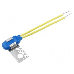 Termostat NC Topen 100°C, Tclos 85°C, 2.5A, 250VAC | Electronic-mag.ro | Componente Electronice