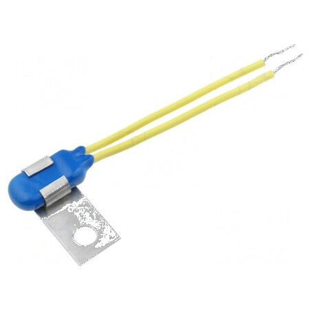 Termostat NC Topen 100°C, Tclos 85°C, 2.5A, 250VAC | Electronic-mag.ro | Componente Electronice