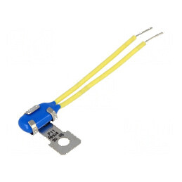 Termostat NC Topen 90°C, Tclos 75°C, 2.5A, 250VAC ±5°C | Electronic-mag.ro | Componente Electronice