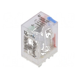 Releu electromagnetic DPDT 24VDC, 10A | Electronic-mag.ro | Componente Electronice