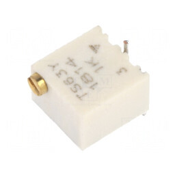Potenţiometru SMD 1kΩ 250mW orizontal multitură | Electronic-mag.ro | Componente Electronice