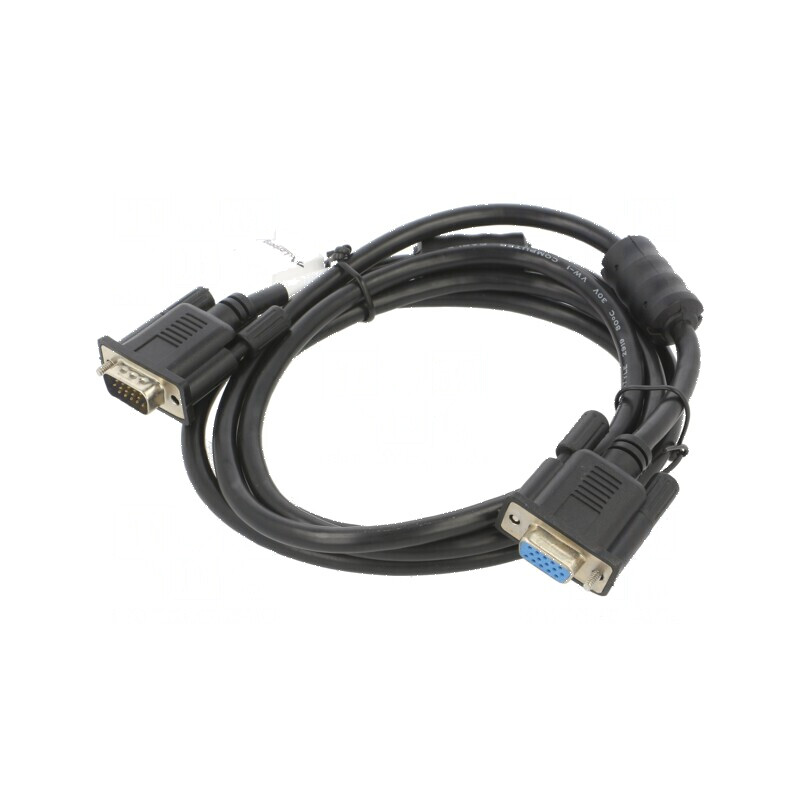 Cablu D-Sub 15pin HD 1,8m mufă negru | Electronic-mag.ro | Componente Electronice Cablu D-Sub 15pin HD 1,8m mufă negru | Electronic-mag.ro | Componente Electronice
