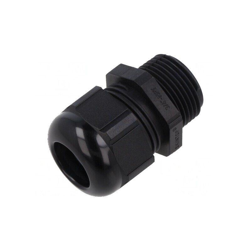 Garnitură etanșare NPT 3/4" IP68 poliamidă neagră | Electronic-mag.ro | Componente Electronice Garnitură etanșare NPT 3/4" IP68 poliamidă neagră | Electronic-mag.ro | Componente Electronice